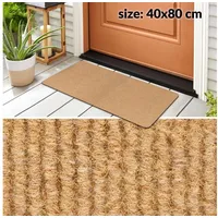 ANRO Fußmatte Schmutzfangmatte Türmatte Outdoor Fußabstreifer Türvorleger rutschfest Fussmatte