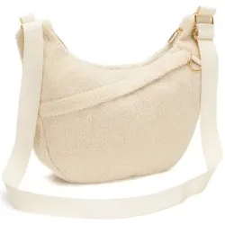 Fillikid Wickeltasche Daybag Teddyplüsch natur