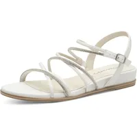 TAMARIS Sandalette Damen Vegan Elegant weiß,EU 38