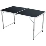 Mojawo Campingtisch XXL Aluminium Schwarz