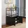 VCM Barwagen Mosaik 60 x 94 x 40 cm Schwarz