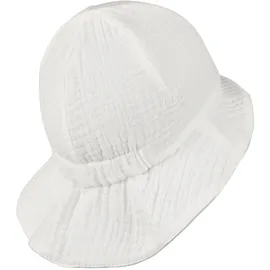 Sterntaler Wende-Sonnenhut uni in helltürkis | Gr.: 41 cm