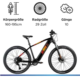 Zündapp Z808 29 Zoll RH 50 cm schwarz/gelb
