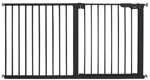 Premier Safety Gate Extra Wide Black 139-144.8 cm