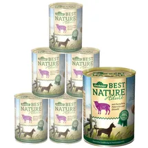 Dehner Best Nature Nassfutter Lamm & Kartoffeln 6 x 400 g