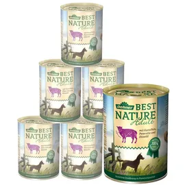 Dehner Best Nature Nassfutter Lamm & Kartoffeln 6 x 400 g