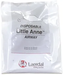 24 Einmalluftwege / Lungen für Laerdal Little Anne