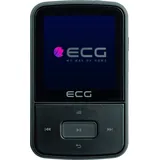 ECG PMP 30 8GB Black MP3/MP4-Player – Speicher 8 GB; 30 Vorwahlen für FM-Sender; MP3 von der Micro SD-Karte; Diktiergerät; Sportclip; Tastensperre; USB 2.0; In-Ear-Kopfhörer der Prämienreihe Schwarz
