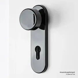 Hörmann Feuerschutz-Wechselgarnitur Typ D110 PZ Kurzschild Polyamid schwarz