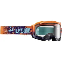 Leatt Leatt, Velocity 4.5 Graffiti 2024 Motocross Brille, blau-lila-orange für Männer