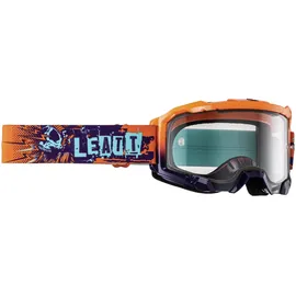 Leatt Leatt, Velocity 4.5 Graffiti 2024 Motocross Brille, blau-lila-orange für Männer