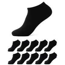 Occulto Alex Sneakersocken 10er Pack Schwarz 39-42