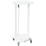 Proregal Mülleimer 60 l Weiß