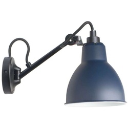 Lampe Gras - 104 Wandleuchte Schwarz/Blau Lampe Gras - 30.3 cm