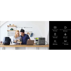 FOSSIBOT Tragbare Powerstation F1200 1,02 kWh