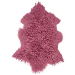 WARM & COMFY Schaffell Tibet 85 cm, grape purple Fell Violett Lila cm
