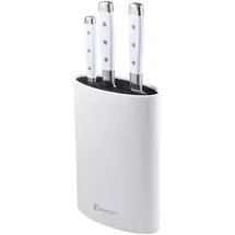 BERGNER Naturally Messerset 4-tlg. Edelstahl Weiß