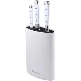 BERGNER Naturally Messerset 4-tlg. Edelstahl Weiß