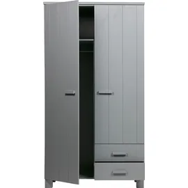 Woood Dennis Garderobenschrank 111x55x202 grau