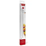 Triangle Grillspieß 30 cm Edelstahl weiß