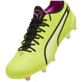 Puma King Ultimate AG/FG Herren Electric Lime/Black/Poison Pink 42