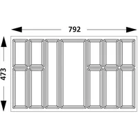 Agoform Besteckeinsatz Classico 90 für ArciTech Zarge von Hettich,