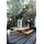 Garden Pleasure KISAR Gartentisch 220 x 100 x 75 cm Braun