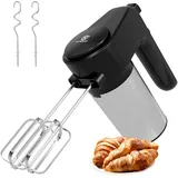 SUPERLEX Edelstahl Handmixer Handrührgerät Handrührer Turbo 5 Geschwindigkeiten