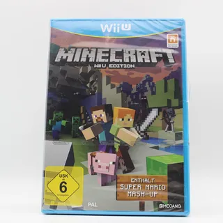 Nintendo Wii U Spiel | Minecraft WiiU Edition inkl. Super Mario Mash-Up | PAL