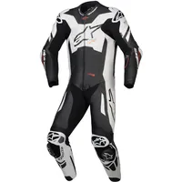 Alpinestars GP Plus V4 Sprint 1-Teiler Motorrad Lederkombi, schwarz/weiß, 54