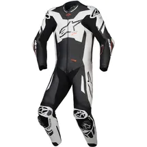 Alpinestars GP Plus V4 Sprint 1-Teiler Motorrad Lederkombi, schwarz/weiß, 54