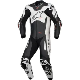 Alpinestars GP Plus V4 Sprint 1-Teiler Motorrad Lederkombi, schwarz/weiß, 54