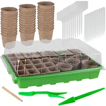 DEMA Anzucht-gewächshaus Aufzucht Zimmer Treibhaus Dgh85 Komplett-set 85-teilig