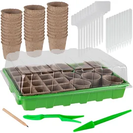 DEMA Anzucht-gewächshaus Aufzucht Zimmer Treibhaus Dgh85 Komplett-set 85-teilig