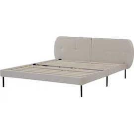 [en.casa] Porvoo 160 x 200 cm Beige