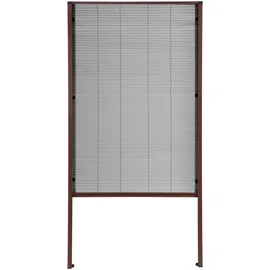 hecht International Hecht Insektenschutz Dachfenster Plissee 80x160cm braun