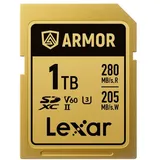 Lexar Armor Pro Gold 1 TB SDXC V60 Speicherkarte für Profis