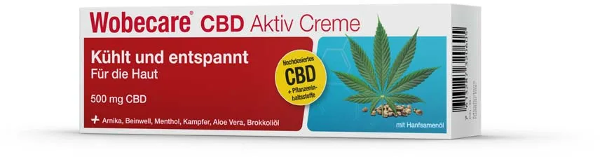 Wobecare CBD Aktiv Creme 100 ml