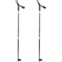 Mc Kinley McKINLEY Kinder Langlauf-Skistöcke Active Alu Jr, Größe 100 in Schwarz BLACK/SILVER/ANTHRAC