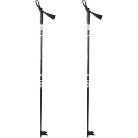 Mc Kinley McKINLEY Kinder Langlauf-Skistöcke Active Alu Jr, Größe 100 in Schwarz BLACK/SILVER/ANTHRAC