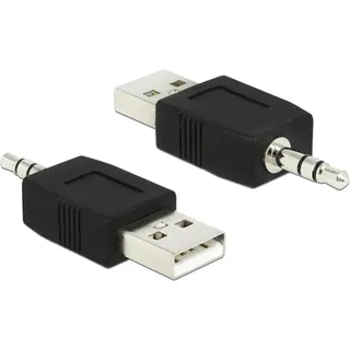 DeLock USB 2.0 Adapter [1x USB 2.0 Stecker A - 1x 3.5 mm-Stecker] 66069