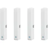 eQ-3 HOMEMATIC IP 157857A0, Fenster- und Türkontakt, optisch, 4 Stück