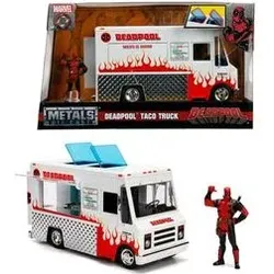 JADA TOYS 253225000 Marvel Deadpool Foodtruck 1:24