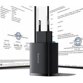 Baseus Compact Charger 3U 17W Schwarz