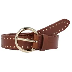 Vanzetti Nietengürtel Leder cognac 95 cm