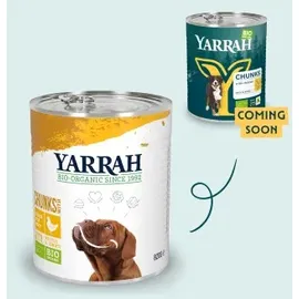 Yarrah Bio-Bröckchen mit Rind 6 x 820 g