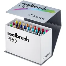 k.t. skalscy karin sj KARIN Marker Realbrush PRO Mini Box, 26 Farben + 1 Blender