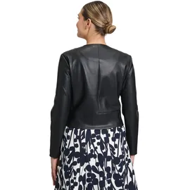 Vera Mont Blazer-Jacke mit Reißverschluss Schwarz,42 | Gr.: 42