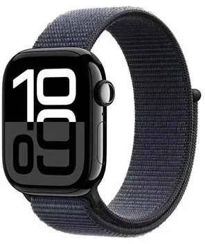 Watch Series 10 GPS - 42mm - Aluminium Diamantschwarz - Sport Loop Tinte