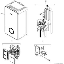 Bosch 8738212420 CS6800iAW 12 E Inneneinheit wandhängend